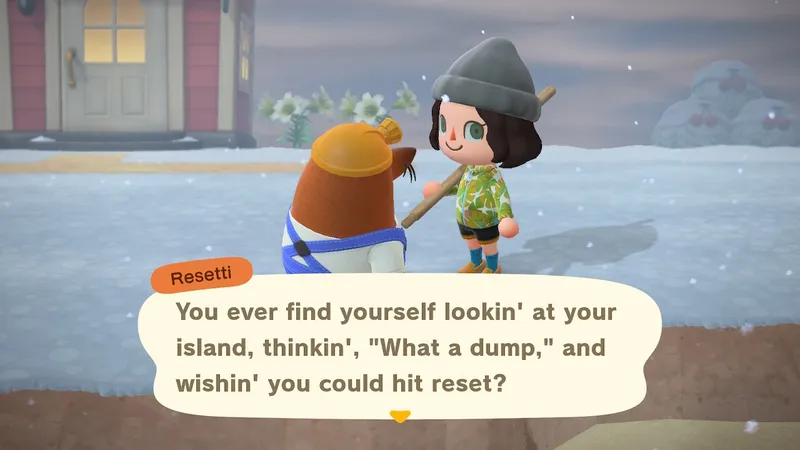 《集合啦！动物森友会》重置大叔服务详解