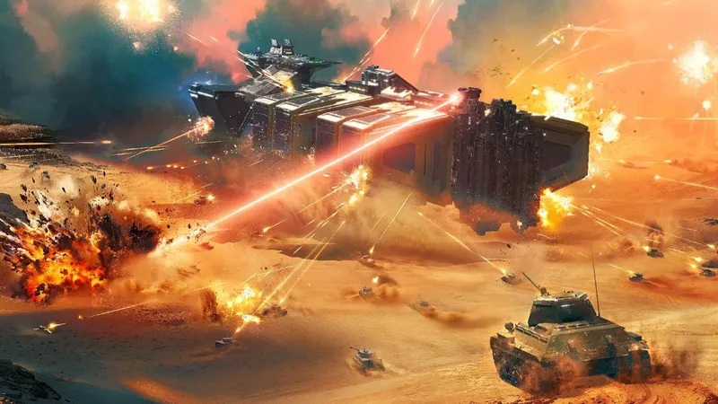 《无尽的拉格朗日》x《坦克世界闪击战》联动开启