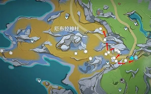 《原神》冬凌草采集指南-冬凌草位置分布详解