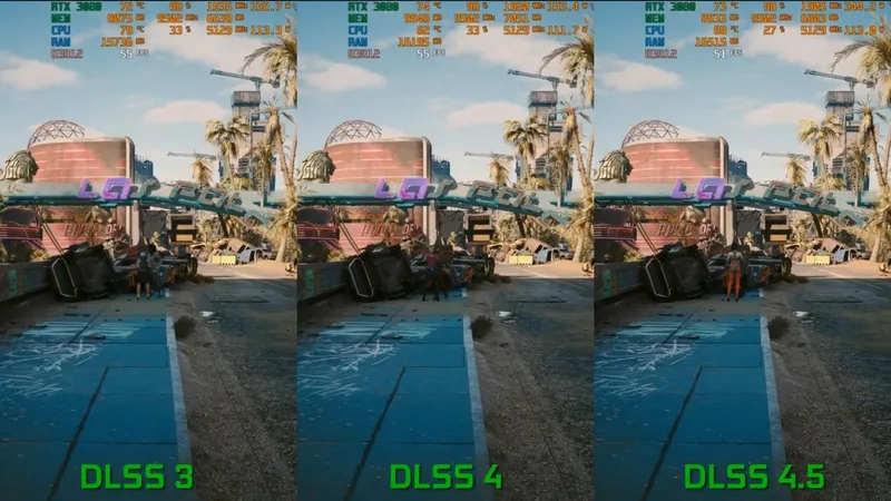 《赛博朋克2077》RTX3080DLSS4.5测试