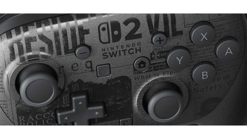 《生化危机9》主题Switch2Pro手柄与Amiibo发布