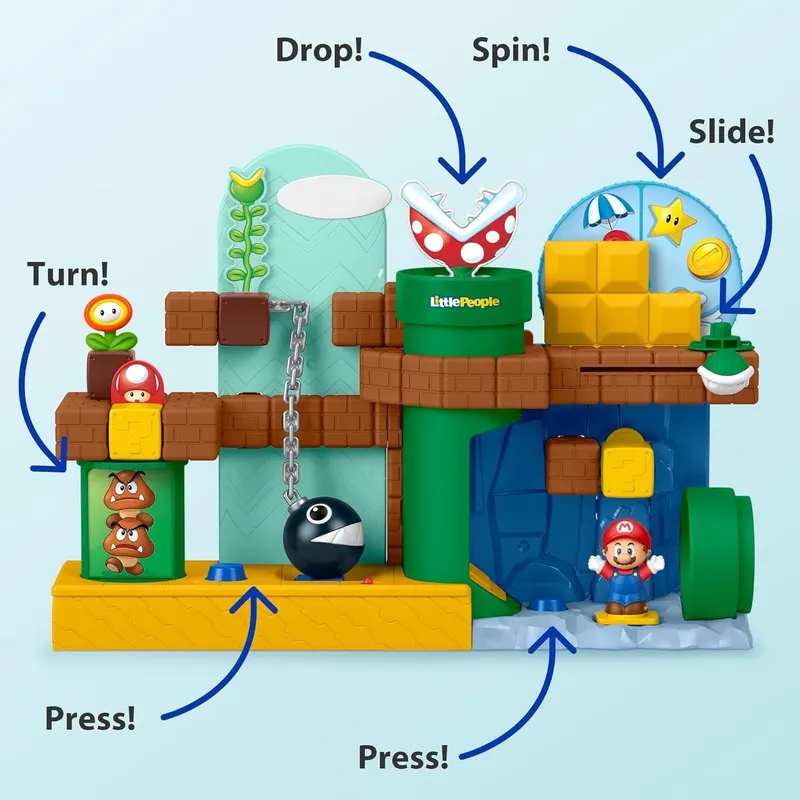 《MyMario》费雪玩具套装发布