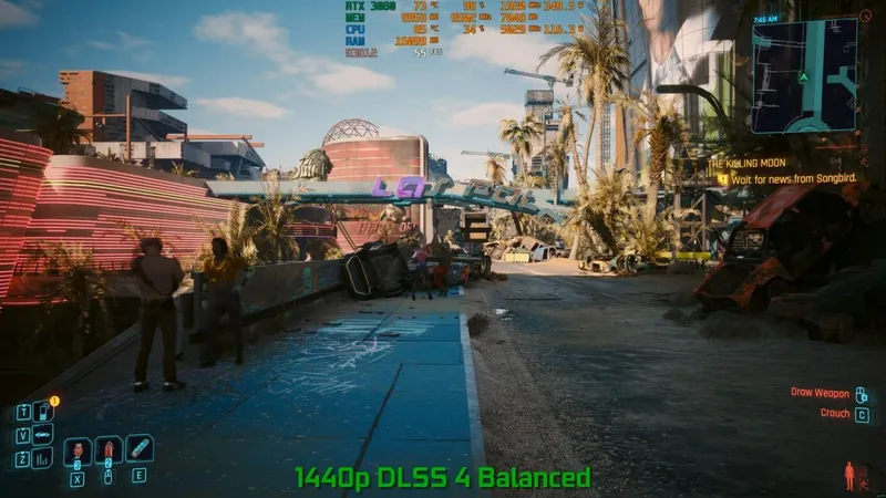 《赛博朋克2077》RTX3080DLSS4.5测试