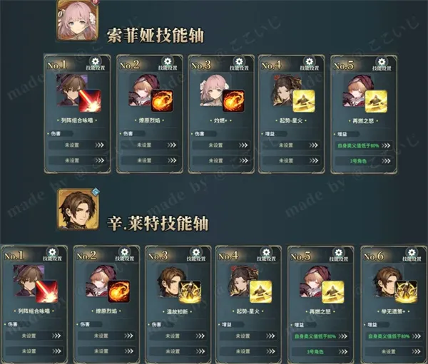 《风之痕迹》火系挂机阵容配队攻略