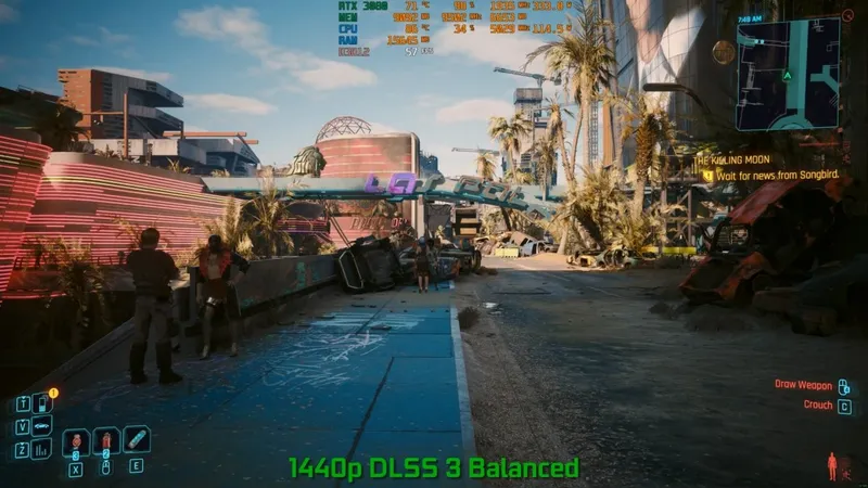 《赛博朋克2077》RTX3080DLSS4.5测试