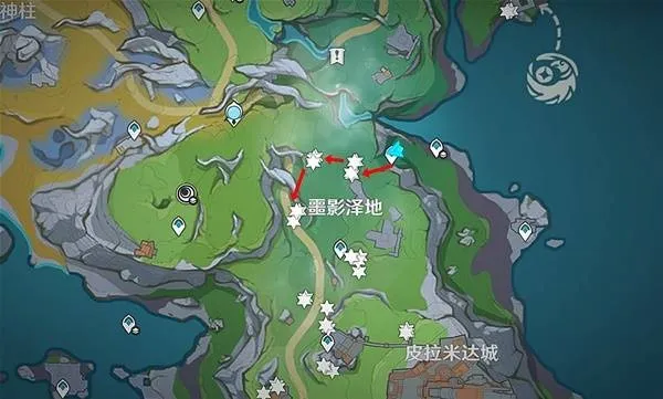 《原神》松珀香点位分享