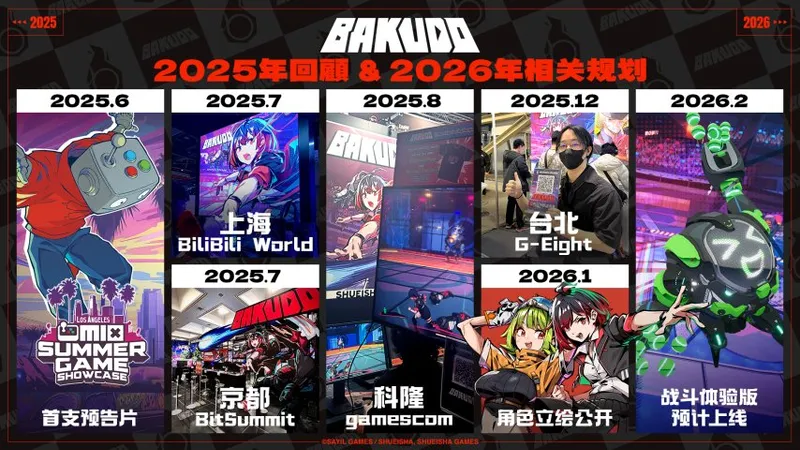 《BAKUDO》最新角色立绘公开