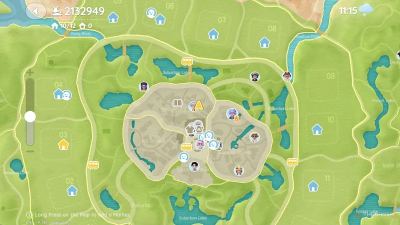 《心动小镇》1月17日至23日粉色泡泡位置全攻略