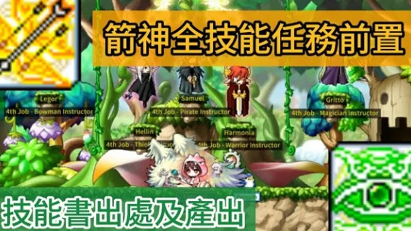 TMSW阿尔泰4转箭神（弓手）技能书获取流程攻略