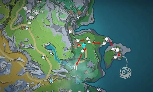 《原神》松珀香点位分享