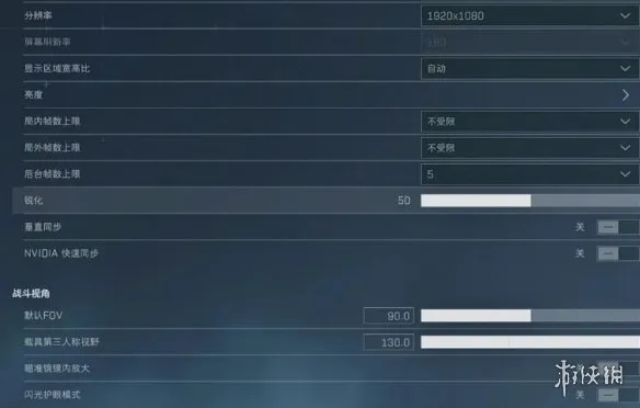 《三角洲行动》显示屏设置参数调节指南-画质与性能平衡优化