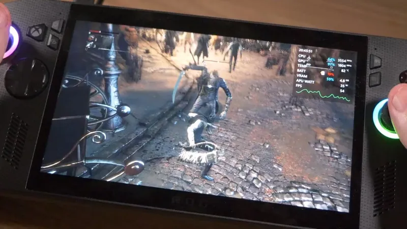 《血源》XboxAllyX掌机体验