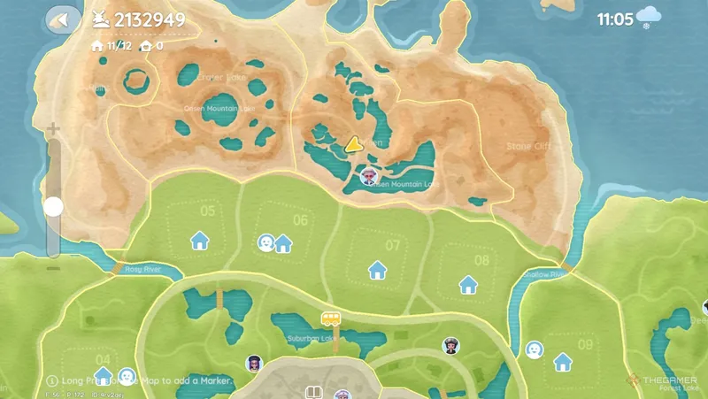 《心动小镇》1月17日至23日粉色泡泡位置全攻略