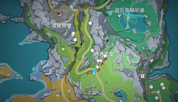 《原神》松珀香点位分享