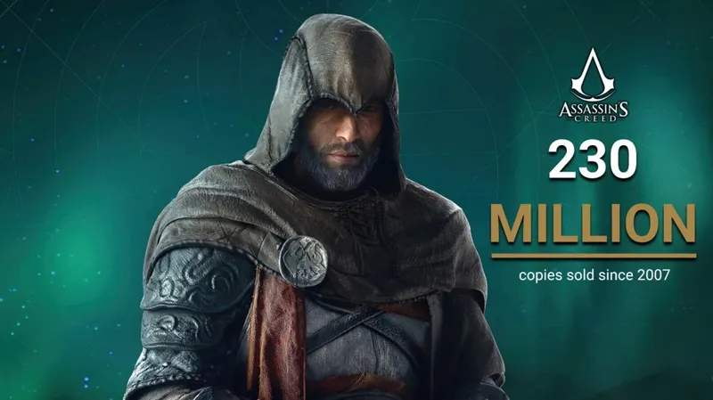 《刺客信条》系列销量破2.3亿-《黑旗》玩家最爱