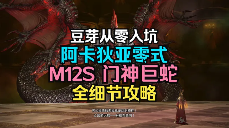 FF14-7.4-M12S门神全流程详细攻略【阿卡狄亚零式重量级4林德布鲁姆】时间轴细节完整攻略，战术板分享