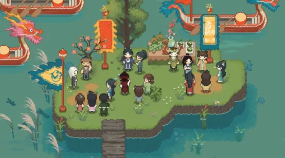 《桃源村日志》国风像素种田游戏发售