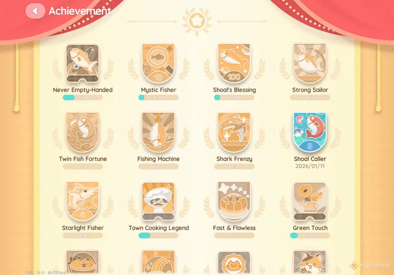 《心动小镇》成就徽章解锁指南