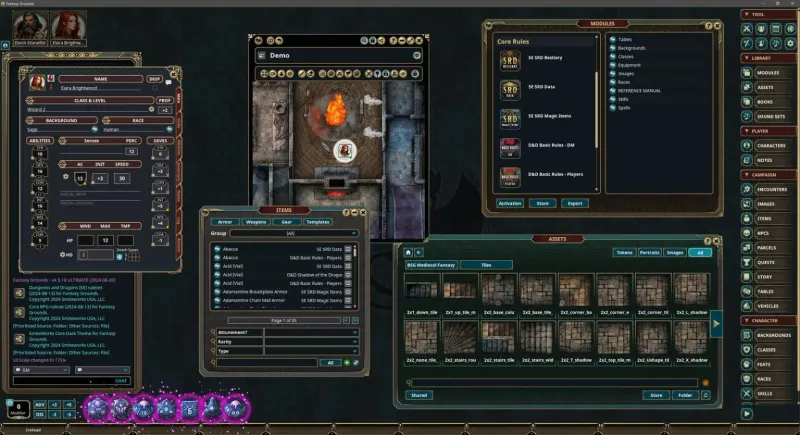 《FantasyGroundsVTT》DLC数量创新高