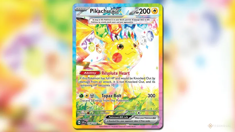 《超电突围》皮卡丘卡牌现身五角大楼-稀有宝可梦卡牌幸运盒子开售