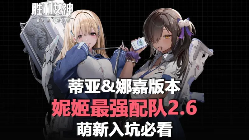 【胜利女神】黑白JK最强配队！萌新开荒养成攻略！手操/半自动/自动队伍全都有