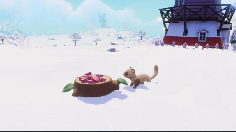 《心动小镇》雪貂位置及喜爱食物详解