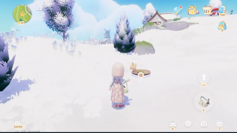 《心动小镇》兔子位置详解