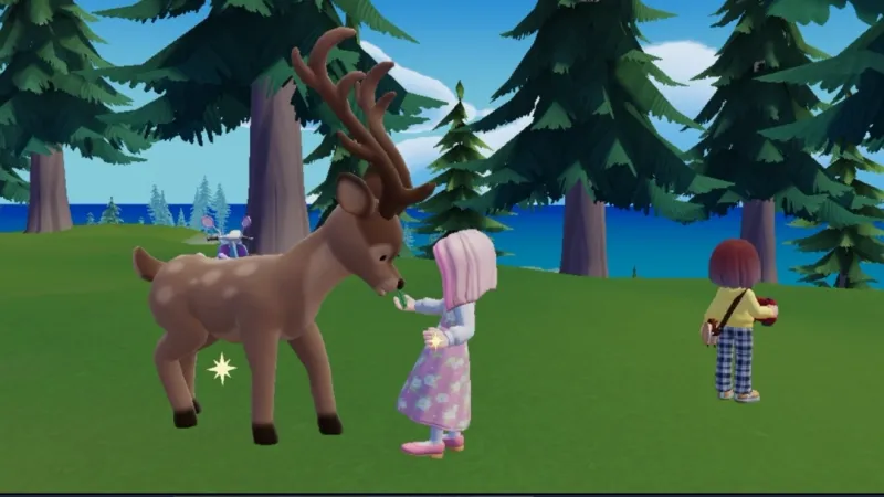 《心动小镇》梅花鹿位置与喜爱食物详解