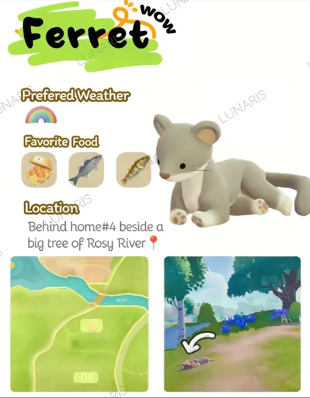 《心动小镇》动物食槽位置详解