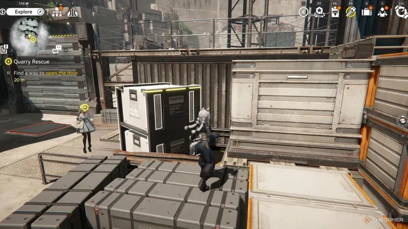 《明日方舟：终末地》阿布雷采石场大门开启攻略