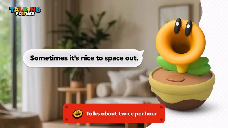 《超级马里奥兄弟:奇迹》授权会说话的花预购开启