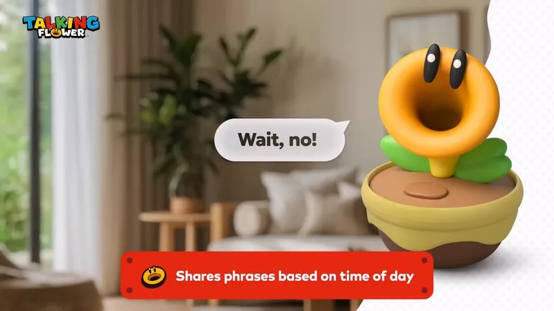 《超级马里奥兄弟:奇迹》授权会说话的花预购开启