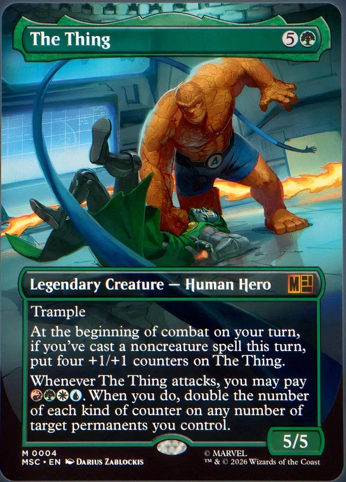 《万智牌》漫威超级英雄指挥官套牌泄露