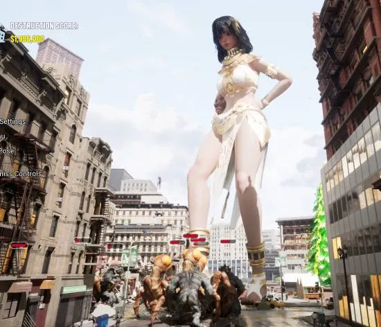 《GIANTESSPLAYGROUND》新截图曝光