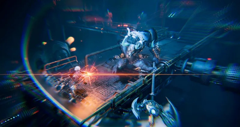 《蝼蚁之城》首支实机预告发布-赛博神话动作游戏亮相