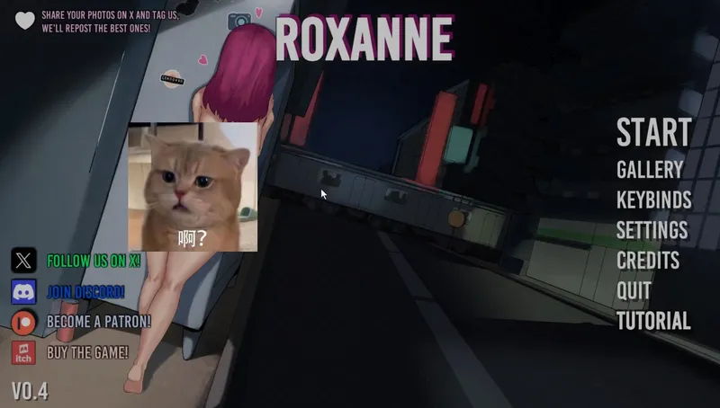 ROXANNE'S ENF EXHIBITIONIST版本0.4最新版攻略