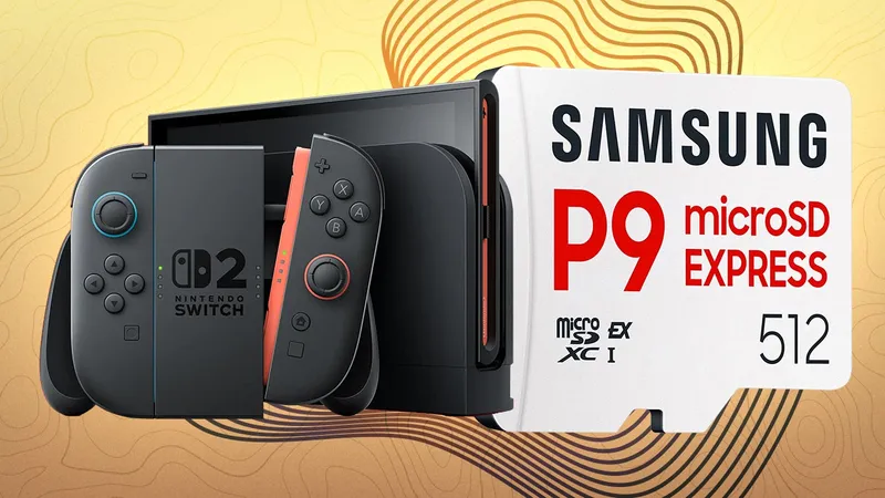 三星P9512GBMicroSDExpress存储卡降价-适配任天堂Switch2扩容必备