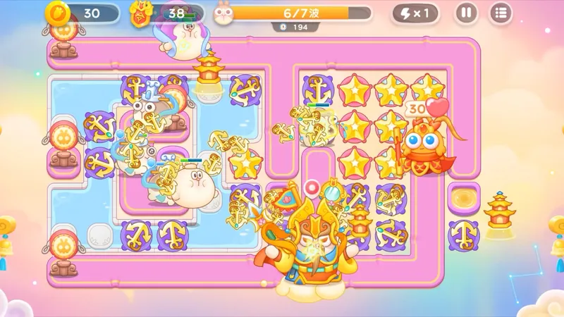 保卫萝卜4周赛1.29纯合体李靖无伤88令牌攻略！