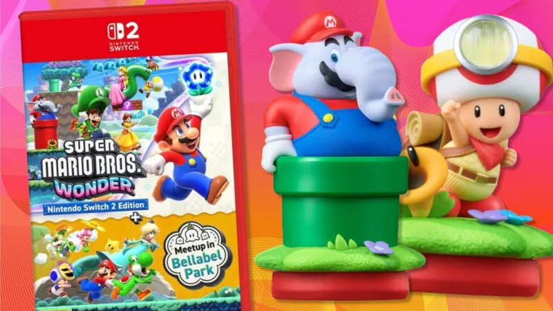 《超级马力欧兄弟-惊奇》Switch2预售开启-新款Amiibo同步上线