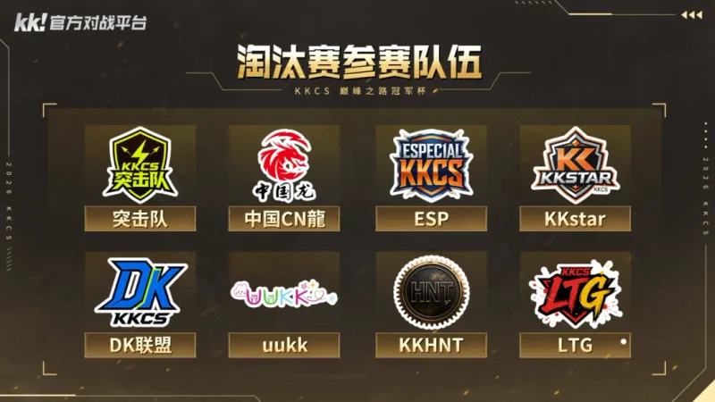 《CS1.6》KKCS巅峰之路冠军杯B组战况