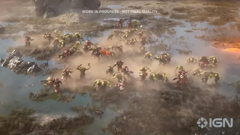 《战锤40K：战争黎明4》欧克蛮人阵营预告