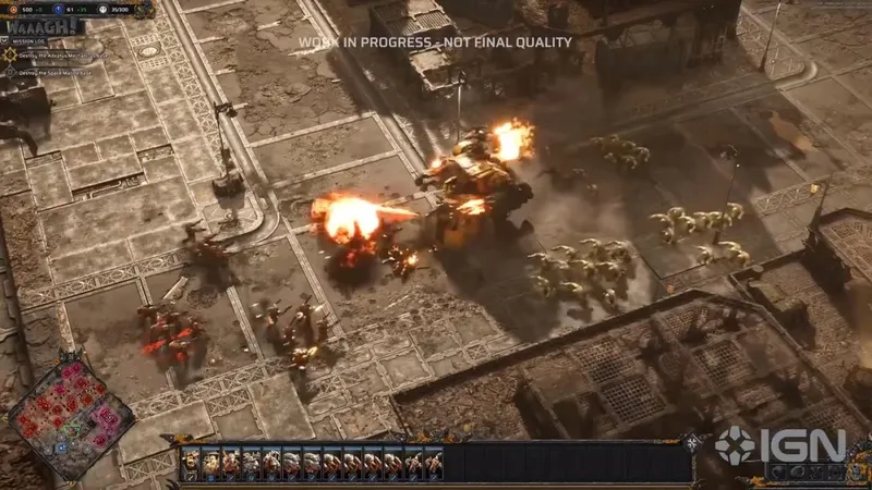 《战锤40K：战争黎明4》欧克蛮人阵营预告