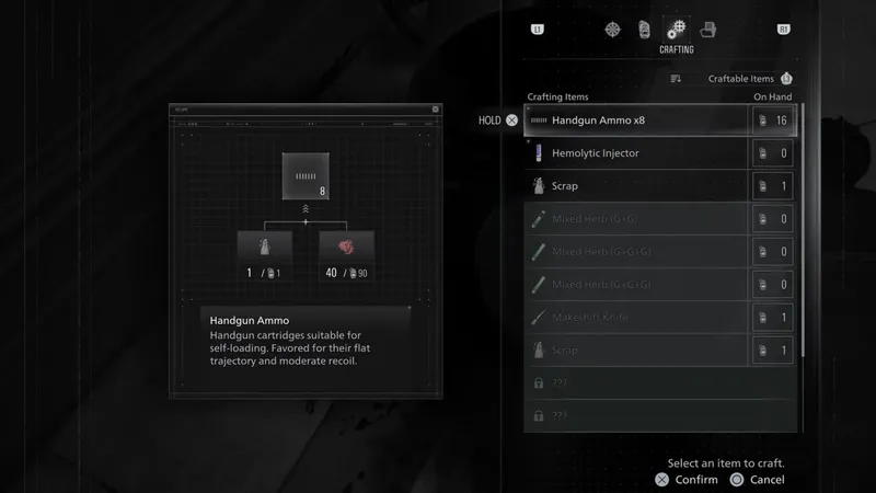 《生化危机:安魂曲》血液合成系统解析