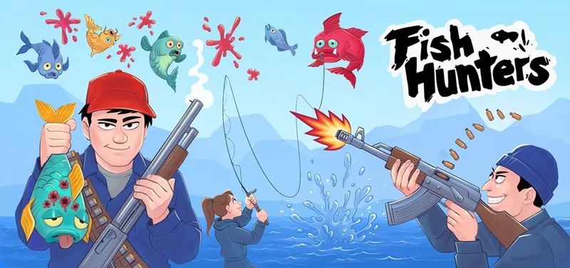 《猎鱼达人》荒诞合作钓鱼FPS-告别空军今日Steam发售