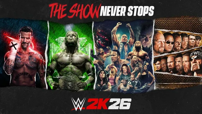 《WWE2K26》Steam国区售价公布-依旧无中文支持