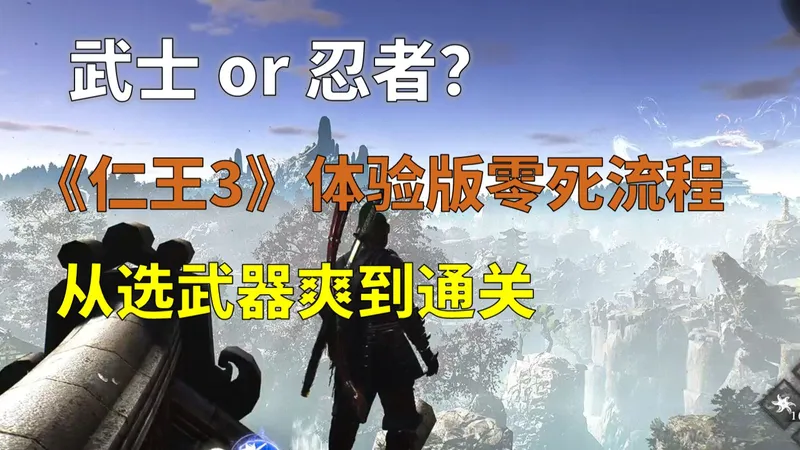 【仁王3体验版】“零落命”流程攻略，从选武器爽玩到通关