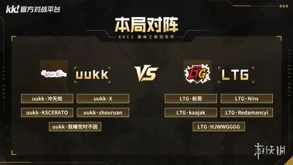 《CS1.6》KKCS巅峰之路冠军杯C组战况全解析