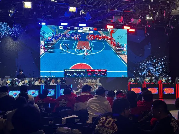 《街头篮球》中国团队赛客场胜韩国