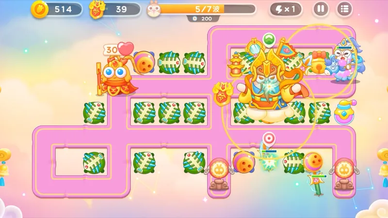 保卫萝卜4周赛2.4纯合体李靖无伤88令牌攻略！