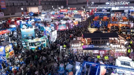 台北游戏展2026创纪录人潮-近40万次访问盛况空前